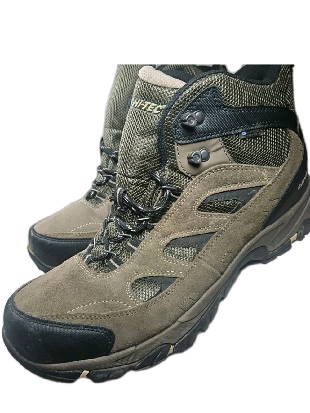 HI-TEC Yosemite WP Mid Hike Boot Men Sz:12 Lightweight Y2k Gorp Street Outdoo[6D